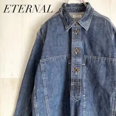 エターナル ETERNAL US ARMY プルオーバー デニムジャケット