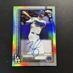 499枚限定 Hunter Feduccia 2025 Topps 直筆サイン