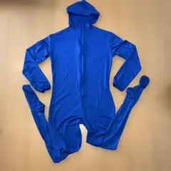 全身タイツ　ブルー
