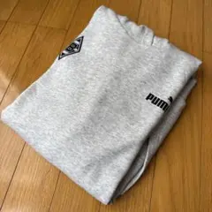 PUMA ボルシアMG パーカーライトグレー
