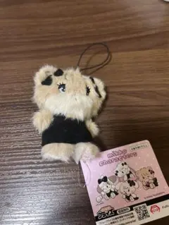 mikko ミッコ　BLACK RIBBON マスコット ラテ