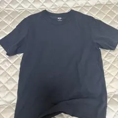 ユニクロ メンズ Tシャツ ネイビー