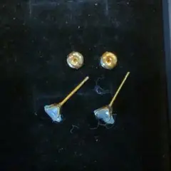 k18ブルートパーズピアス