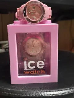 ⭐︎廃盤品⭐︎　初代　ice watch ピンク 腕時計　2種類　電池新品おまけ付き