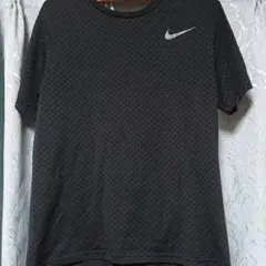 NIKE メンズ L トレーニング トップス 半袖 Tシャツ 黒