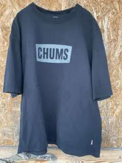 CHUMS ブラック ヘビーウェイトTシャツ Mサイズ