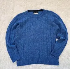 Blue Standardブルースタンダード長袖ニットセーター メンズ （M）