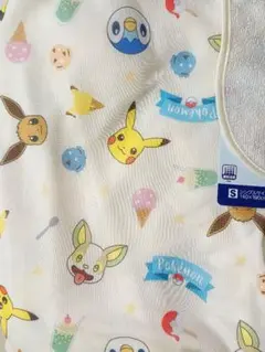 新品 ポケモン 冷感ケット シングルサイズ 接触冷感 総柄 ホワイト