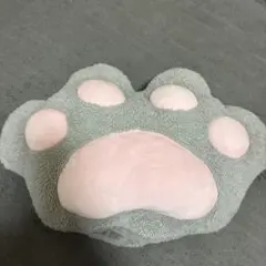 猫球　クッション　ハンド入れ付き