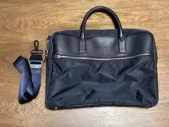 Andrea Rossi アンドレアロッシ ビジネスバッグ ネイビー