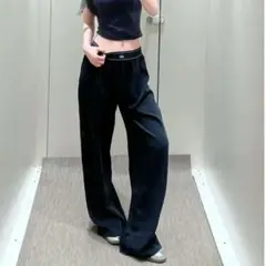 Alo Yoga パンツ ボトム トラウザー　アローヨガ　サイズ M