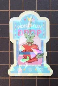 ロッテワールド ポケモン ガチャガチャ シール ステッカー カジッチュ