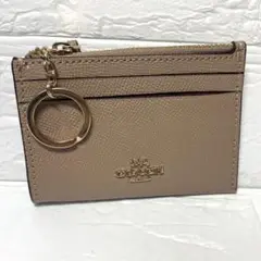 COACH コインケース ベージュ 小銭入れ 財布 定期入れ