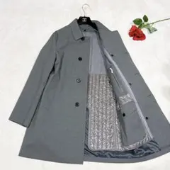 未使用✨　マッキントッシュ　ステンカラーコート　ライナー　グレー　40