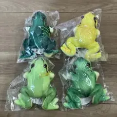 リアルカエルマスコットbc ４種類 コンプリートセット