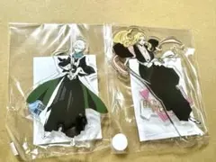 BLEACH 箔押しアクリルスタンド　日番谷冬獅郎　松本乱菊　2点セット