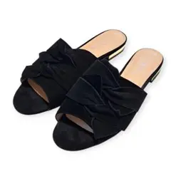 BEAUTY&YOUTH UNITED ARROWS スエード　ミュールサンダル