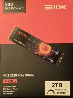 SSD 2TB M.2 2280 PCIe 4.0 NVMe PS5対応