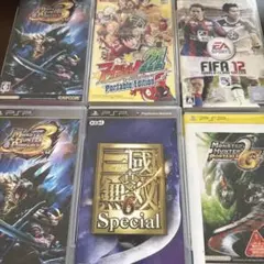 PSP ソフト 6枚セット まとめ売り