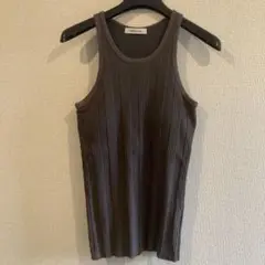 DOMENICO+SAVIO / random rib tops タンクトップ