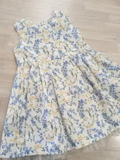 petit main花柄ワンピース