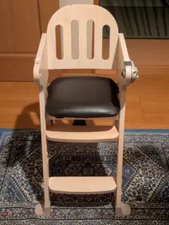 KATOJI Easy-sit 木製ベビーハイチェア　22904