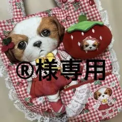 ころりんトート＆ポーチ　コヤンイサムチョン♡ぷっくりいちごあんこちゃん♡