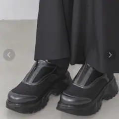 JEANASiS ZIPボリュームスニーカー