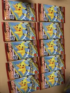 マクドナルド　ポケモンカードゲーム ピカチュウ 未開封10パック