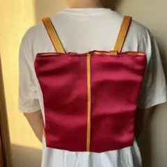 ハンドメイド　リュック　着物の帯で作ったバッグ　着物　浴衣　和小物