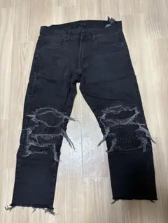 zara ザラ　バイカー　デニム