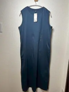 UNIQLO ユニクロ　マーセラライズコットン　ワンピース　M