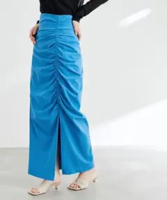 ＊ADAM ET ROPE' ドロストスリットスカート