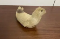 本物のアザラシの毛を使ったアザラシの置物