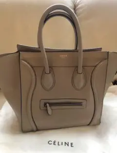 CELINE セリーヌ ラゲージマイクロショッパー バッグ