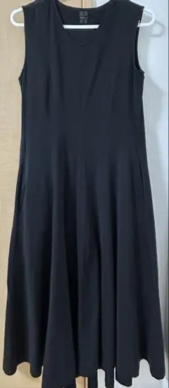 【限定】ユニクロ　theory ワンピース　S ブラック