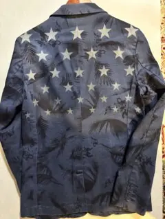 【美品】ジャケット、ワイルドパーティー、長袖、春夏、星柄、アイテム番号U-7