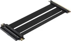 SilverStone フレキシブルPCIe 4.0 x16 ライザーケーブル