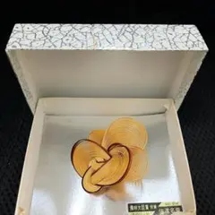 本間竹工房 竹細工ブローチ