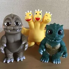 ムービーモンスターズ シリーズ ミニラ リトルゴジラ ちびギドラ