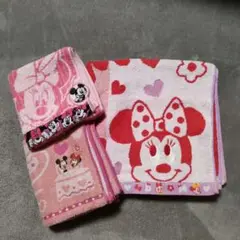 ディズニー バスタオル1枚、フェイスタオル2枚セット