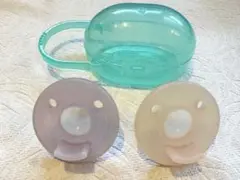 【フィリップス】PHILIPS AVENT おしゃぶり0-3ヶ月用 2個とケース