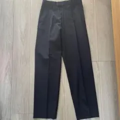 美品 dries van noten スラックスパンツ ネイビー