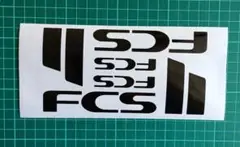 FCS エフシーエス カッティングステッカー ブラック