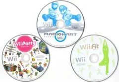 【20％引き対象】Wiiソフト３点セット(2025031704) [Wii]