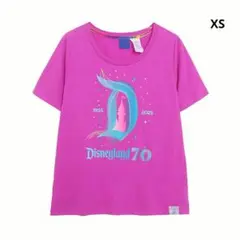 ディズニーランド リゾート 70周年 2025新作 半袖 Tシャツ XS