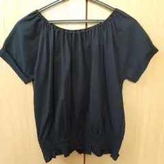 ROPE ブラック 半袖シャツ