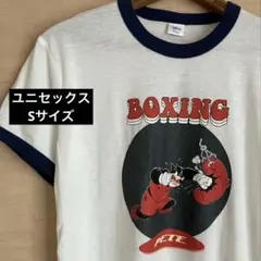 レア！新品ディズニーPITEピートリンガーTシャツユニセックスSサイズ ホワイト