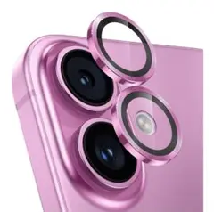 未使用新品！激安！iPhone16カメラレンズセット ピンク