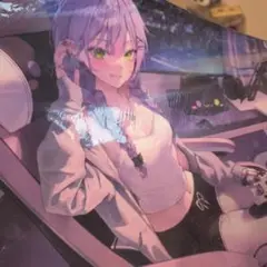 常闇トワ 活動5周年記念　ラバーマット